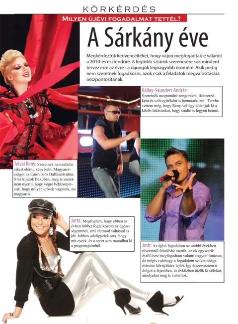 Az aktuális Top Lady magazinban olvashatsz velünk egy cikket az újévi fogadalmakról!