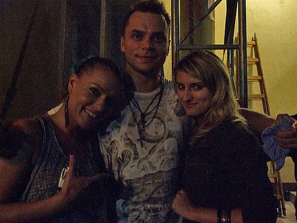 Jutta,Josh és Én =)  /a kép picit sötét lett =( /