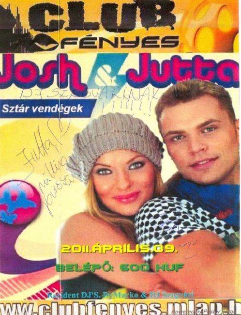Josh &amp;amp; Jutta Autogram